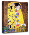 Gustav Klimt the kiss canvas wall art picture print