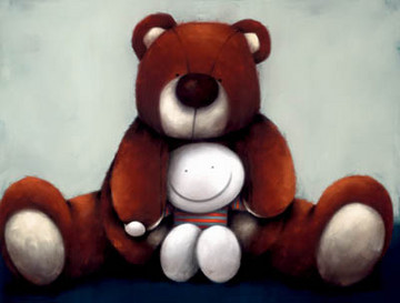 Doug Hyde Original Art Bear Hug