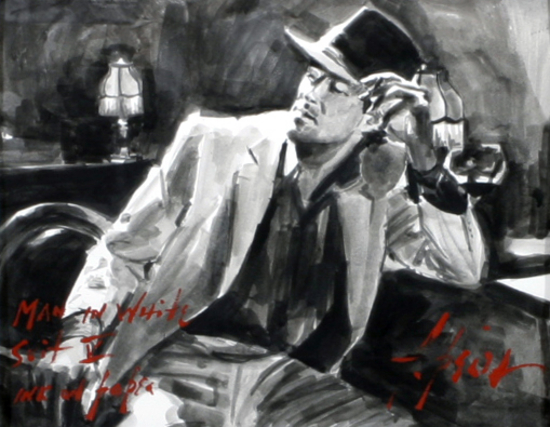 Fabian Perez Artist Original Art 